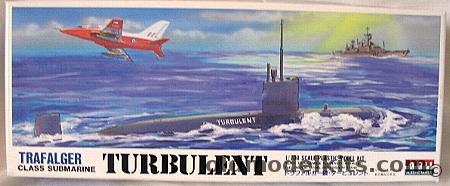 Arii 1/700 Turbulent (Royal Navy Submarine), A646-500 plastic model kit